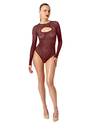 WOLFORD | Body black | dunkelrot